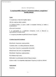 A szegénypolitika alapelvei, intézményrendszere, megjelenési formái, alanyai