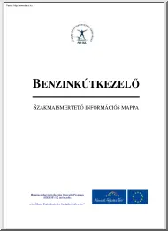 Benzinkútkezelő, szakmaismertető információs mappa