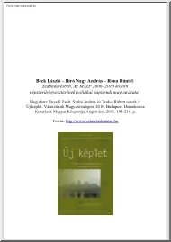 Beck-Bíró-Róna - Szabadesésben, az MSZP 2006-2010 közötti népszerűségvesztésének politikai napirendi magyarázatai