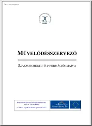 Művelődésszervező, szakmaismertető információs mappa