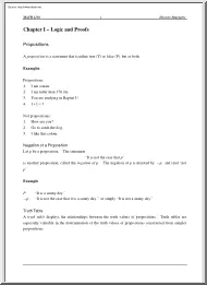 Logic and Proofs