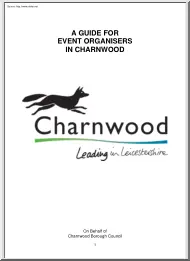 A Guide for Event Organisers in Charnwood