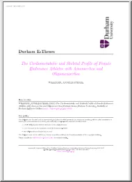 The Cardiometabolic and Skeletal Profile of Female Endurance Athletes with Amenorrhea and Oligomenorrhea