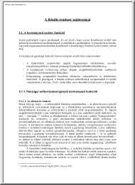 A fiskális rendszer sajátosságai