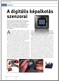 A digitális képalkotás szenzorai