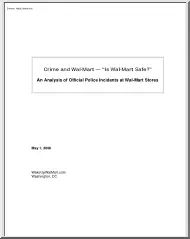 Crime and WalMart, Is WalMart Safe