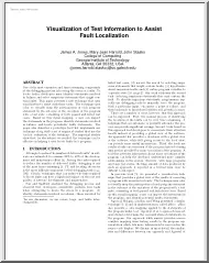 Visualization of Test Information to Assist Fault Localization