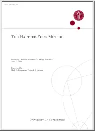 The Hartree-Fock Method