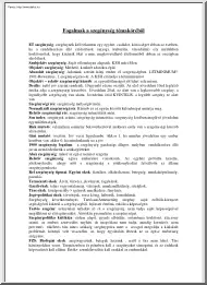 Fogalmak a szegénység témaköréből