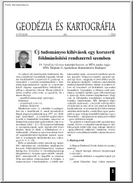 Dr. Várallyay György - Geodézia és kartográfia