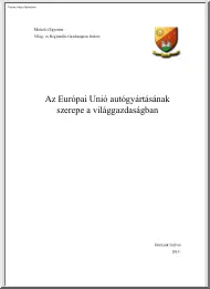 Hornyék Szabina - Az Európai Unió