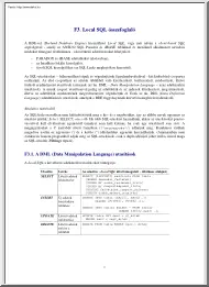 Interbase SQL összefoglaló