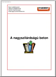 A nagyszilárdságú beton