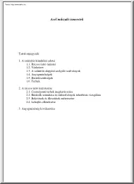 Acél műszaki ismeretek