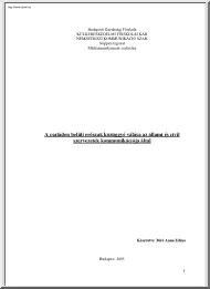 Bíró Anna Edina - A családon belüli erőszak közüggyé válása az állami és civil szervezetek kommunikációja által