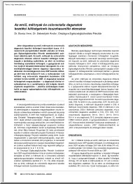 Dr. Boncz-Dr. Sebestyén - Az emlő, méhnyak és colorectalis daganatok kezelési költségeinek összehasonlító elemzése