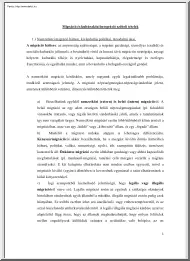 Migráció és kultúraközi integráció szóbeli tételek