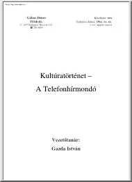 A telefonhírmondó