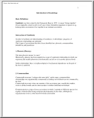 Introduction to Parasitology
