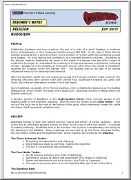 Buddhism, Teacher Notes