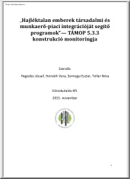 Hajléktalan emberek társadalmi és