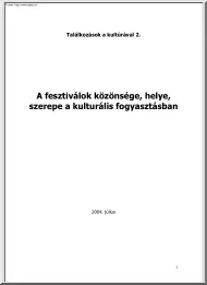 Hunyadi Zsuzsa - A fesztiválok
