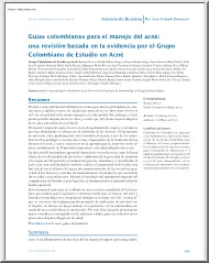 Guías Colombianas Para el Manejo del
