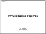 Dr. Fődi Éva - Immunológiai