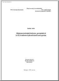 Sántha Attila - Állattenyésztésünk