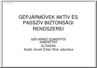 Gépjárművek aktív és passzív