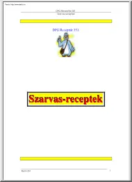Klement András - Szarvas-receptek