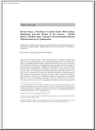 Abegg-Thatcher - Review Essay, Freedom of Contract in the 19th Century, Mythology and the Silence of the Sources