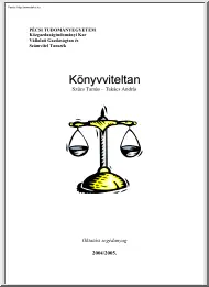 Szűcs-Takács - Könyvviteltan