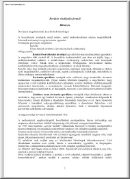 A deviáns viselkedés formái, a bűnözés