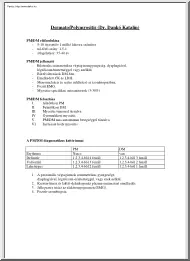 Dr. Dankó Katalin - Dermato, Polymyositis