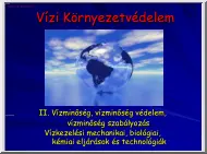 Vízi Környezetvédelem II