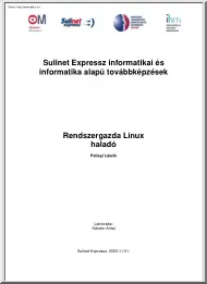 Pallagi László - Linux rendszergazda