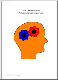 Pszichológia szigorlat, 2001