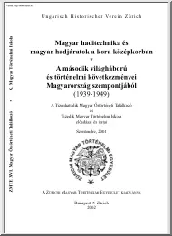 ZMTE XVI. Magyar Őstörténeti