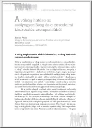 Bartha-Mészáros - A válság hatása