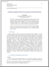 Barta Edit - Probléma megoldási módszerek egy térgeometriai feladat kapcsán