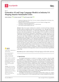 Generative AI and Large Language Models