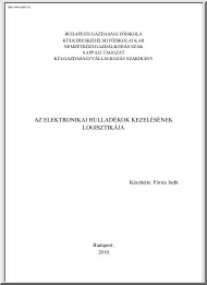 Fórizs Judit - Az elektronikai