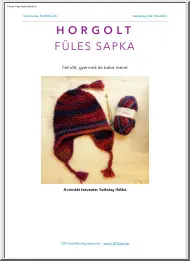 Szilvásy Ildikó - Horgolt, füles