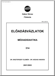 GDF Biszterszky-Nádasi - Médiadidaktika