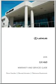 Lexus GX 460, 2015 owners manual