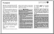 Nissan Xterra 2000, Owners manual