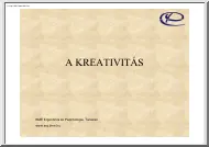 A kreativitás