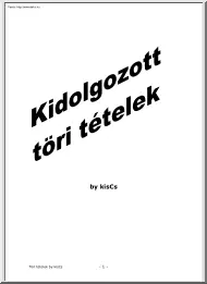 Történelem emelt szintű érettségi tételek, 2008