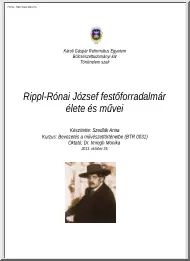 Szedlák Anna - Rippl Rónai József